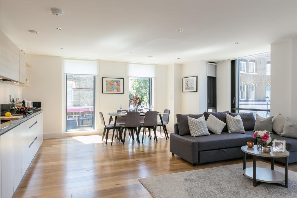 לונדון Portobello Apt With Floor-To-Ceiling Views מראה חיצוני תמונה